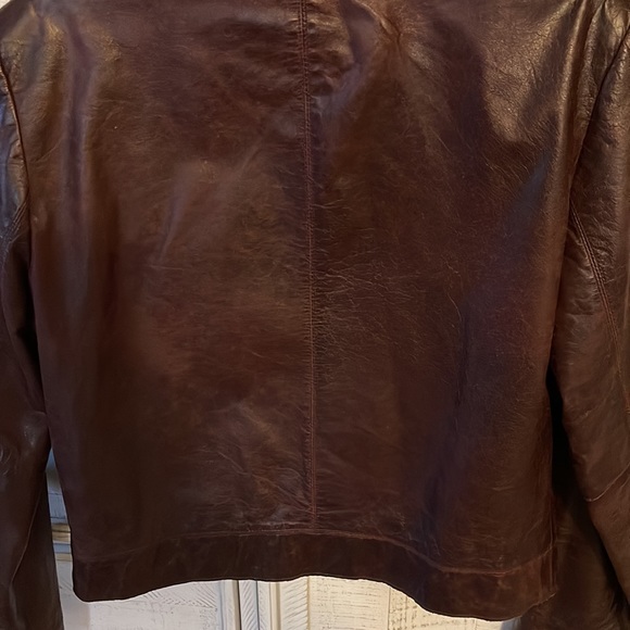 Vintage! Express Leather Jacket - Picture 8 of 8